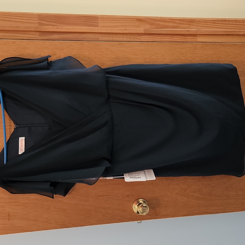 navy blue formal dress